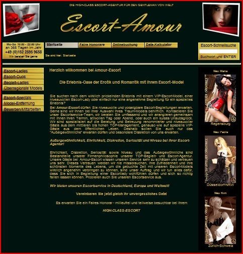 Amour-Escort Begleit-und Escort-Business